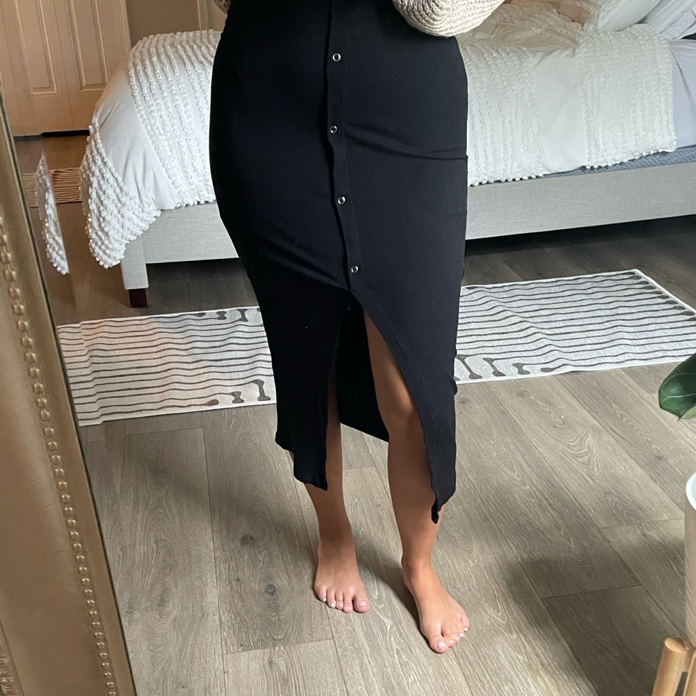 ASOS Button Skirt - Picture 3 of 5